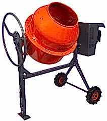 Mini 200 Lt Benzinli Betoniyer Harç Karma Makinası