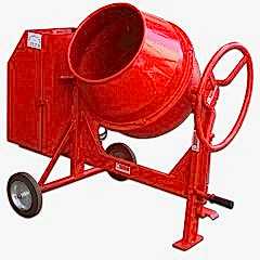 180 Lt Benzinli Betoniyer Harç Karma Makinası