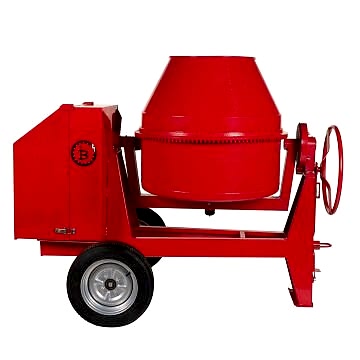 350 Lt Monofaze Betoniyer Harç Karma Makinası