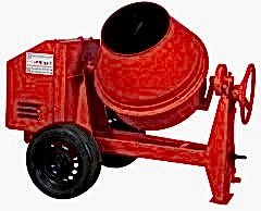 350 Lt Monofaze Betoniyer Harç Karma Makinası