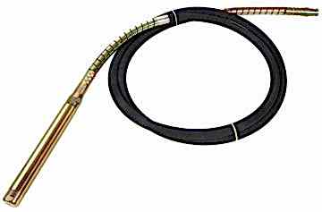 Yarım Ay 4 Mt 45 Lik Şişe Beton Vibratör Hortumu