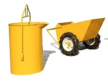 500 Litre Kepçeli Betoniyer