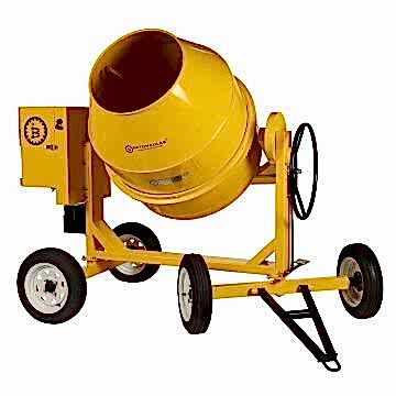 Profesyonel Dizel Betoniyer 1200 Lt Harç Karma Makinası