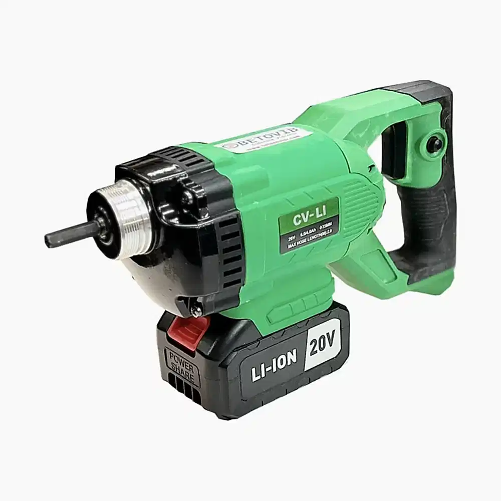 Mini Matkap Beton Vibratörü Çift Bataryalı Şarjlı Sistem